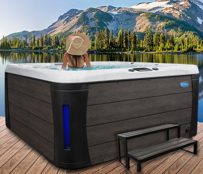 Calspas hot tub being used in a family setting - hot tubs spas for sale Modesto